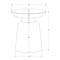 Monarch Specialties Accent Table, Drum, Side, End, Nightstand, Lamp, Living Room, Bedroom, Chrome Metal, Contemporary I 3916 - alternate 4